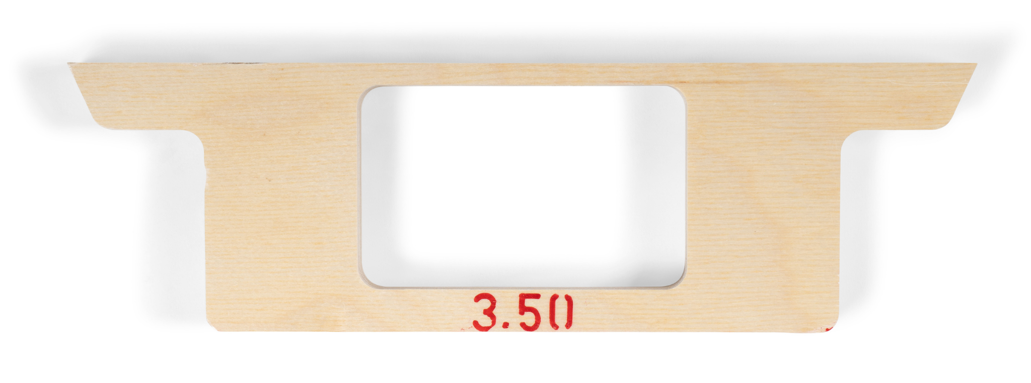 Door Template 3.5 inch Standard Hinge for accurately marking and routing door hinge locations
