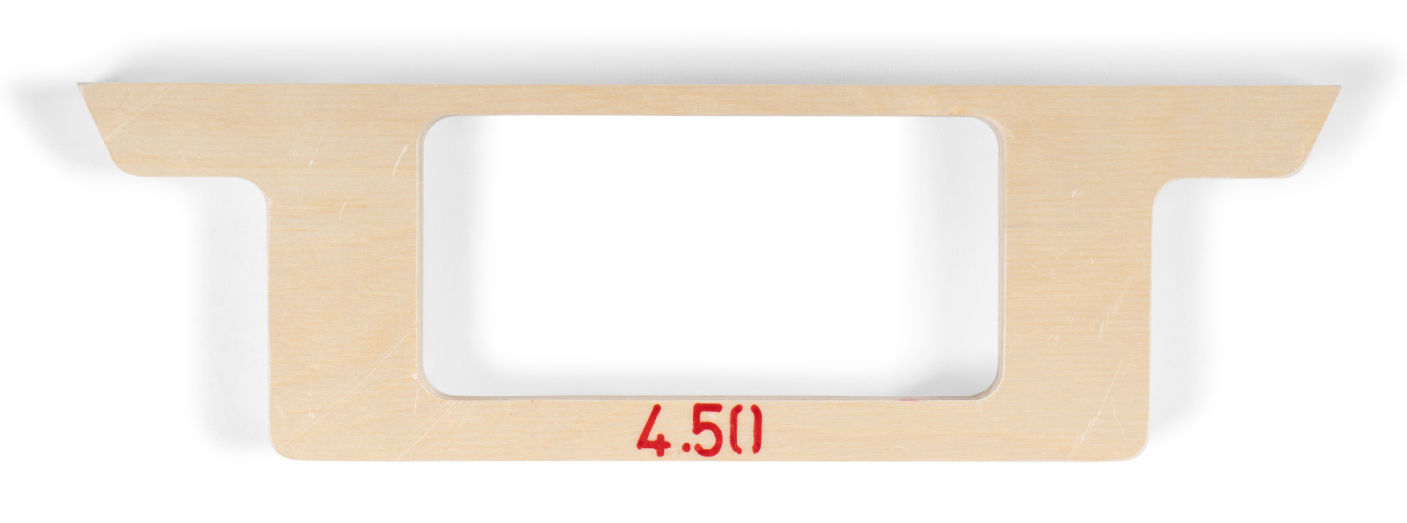 Door Template 4.5 inch Standard Hinge for accurately marking and routing door hinge locations