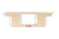 Single Pocket Hinge Template 3.5" | Baltic Birch Router Jig | Made in USA